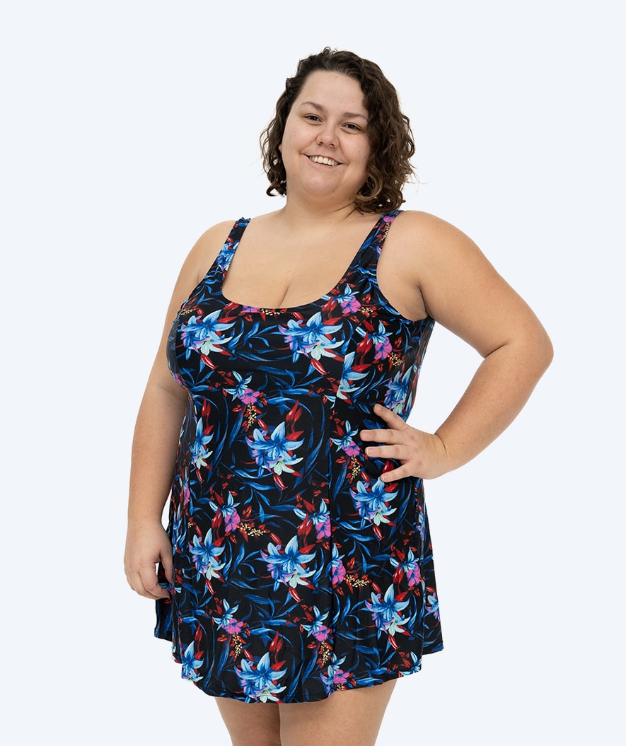 Watery uimapuku hameella naisille - Laguna - Arvin Blue