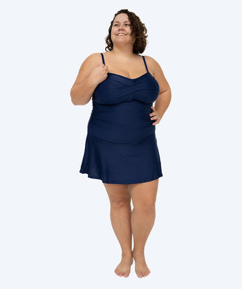 Watery uimapuku hameella naisille - Lana - Tummansininen