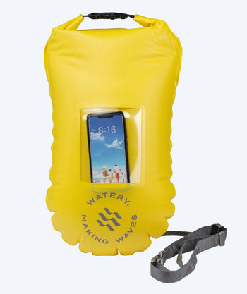Watery avovesiuintipoiju uintiin - Window PVC 28L - Keltainen