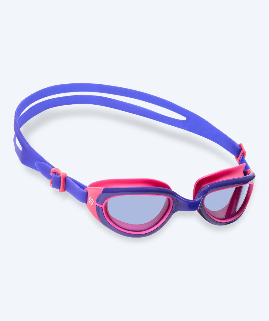 Watery uimalasit lapsille - Wade Active - Violetti/pinkki (Sininen linssi)