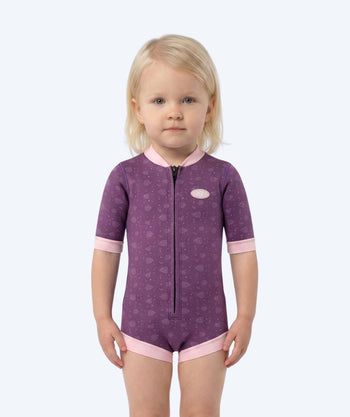 Watery märkäpuku lapsille - Baia Full-Body - Atlantic Purple