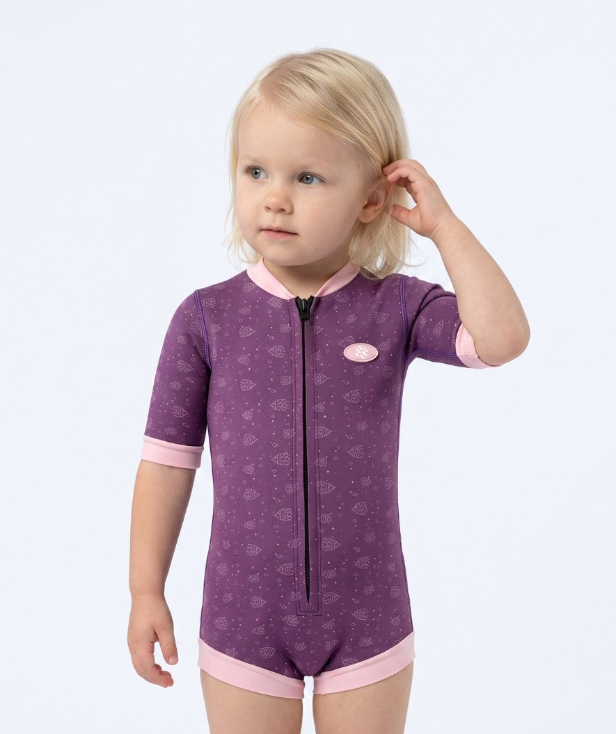 Watery märkäpuku vauvalle - Baia Full-Body - Atlantic Purple