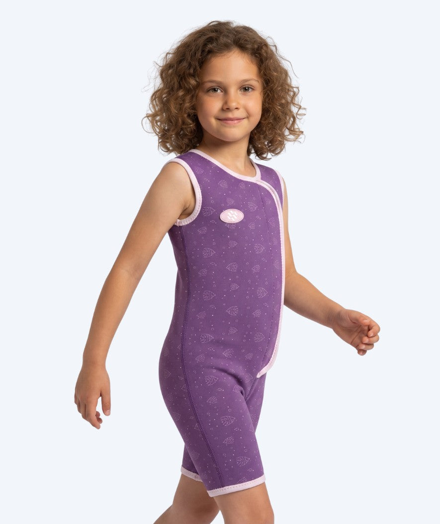 Watery märkäpuku lapsille - Baia Shorty - Atlantic Purple