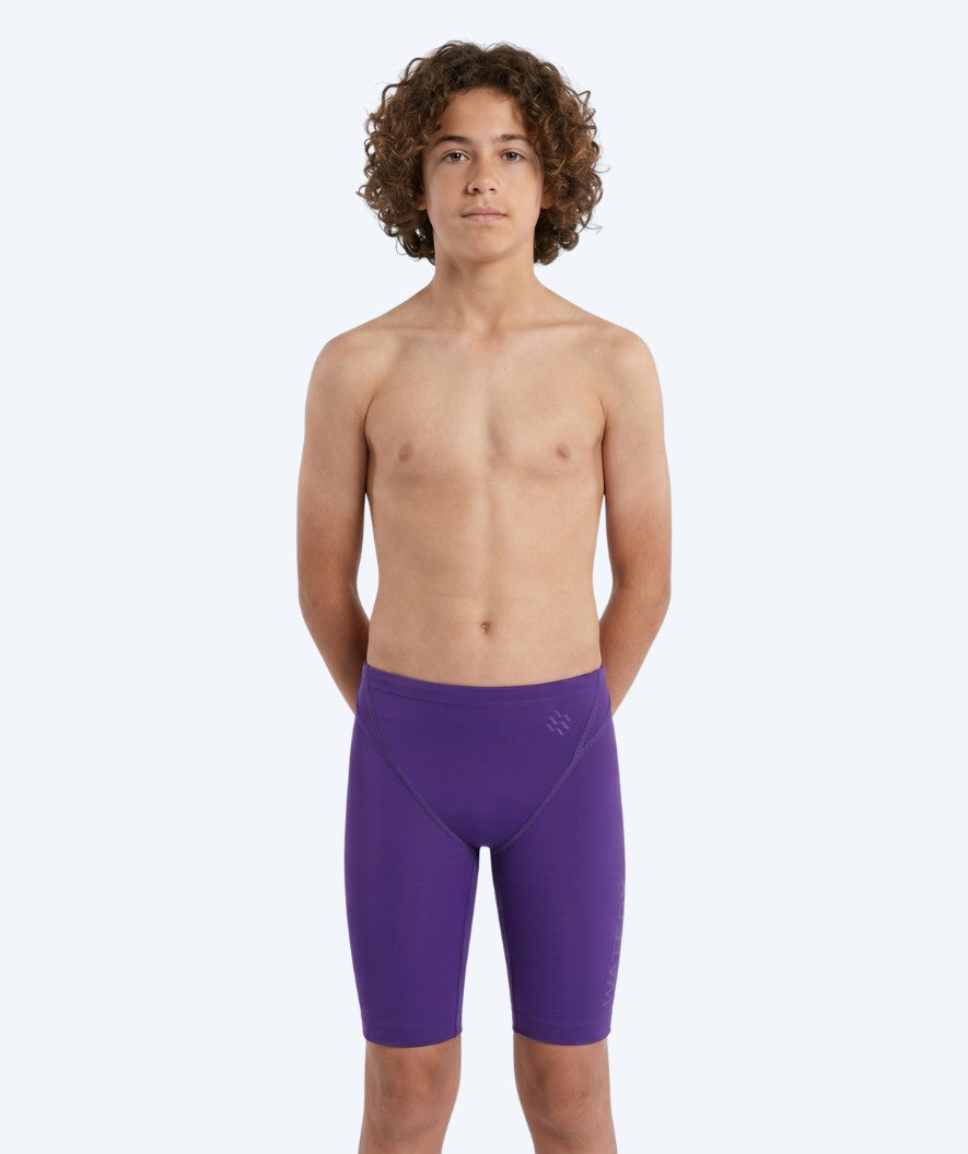Watery kilpauimahousut pojille - Rapidskin 2.0 - Violetti