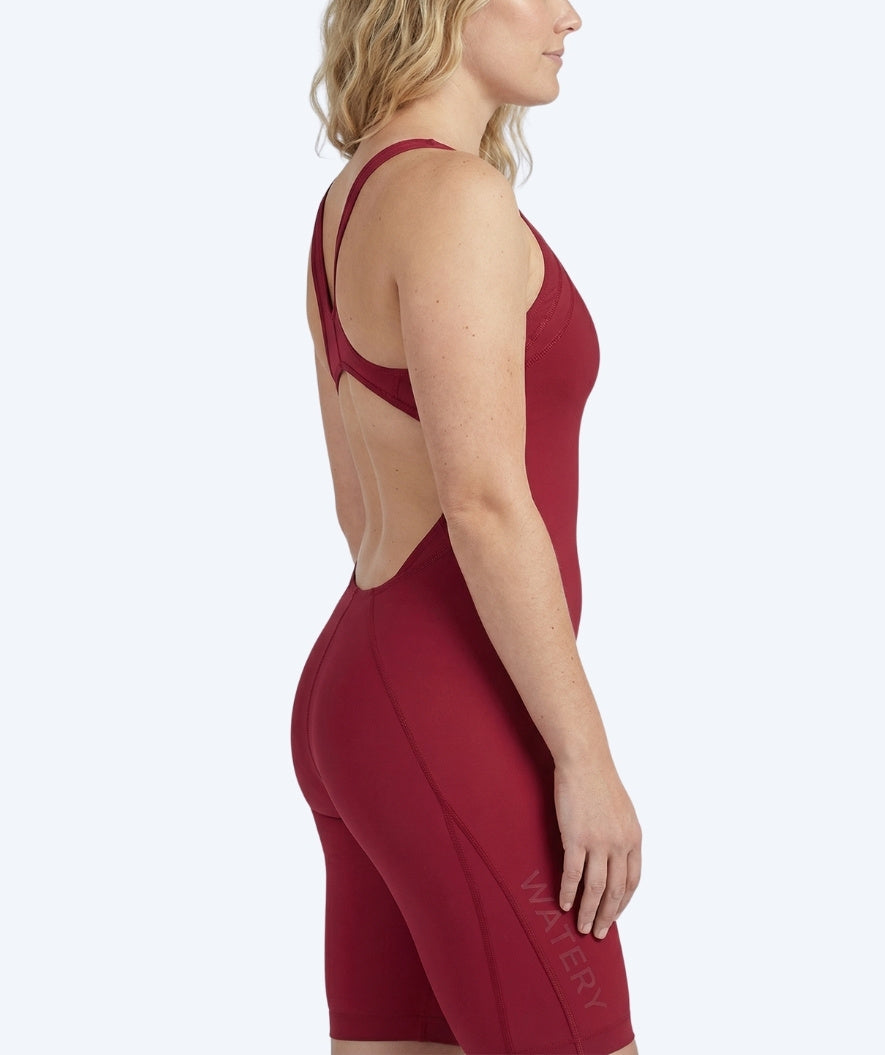 Watery kilpauimapuku naisille - Rapidskin 2.0 - Punainen