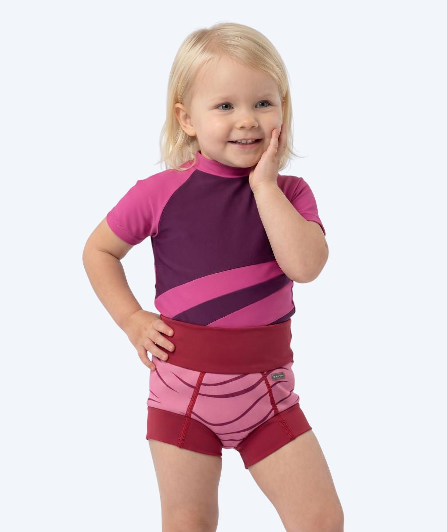 Watery uimavaipat lapsille - Neoprene Swim Nappy - Fjord Red