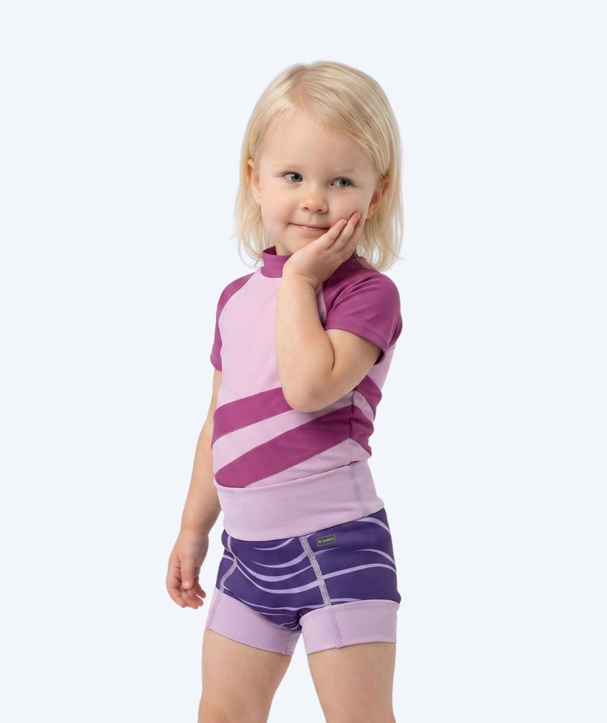 Watery uimavaipat lapsille - Neoprene Swim Nappy - Fjord Purple