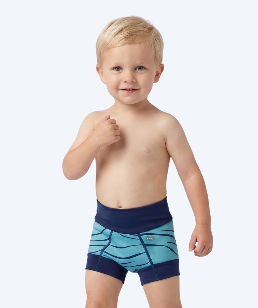Watery uimavaipat lapsille - Neoprene Swim Nappy - Turquoise