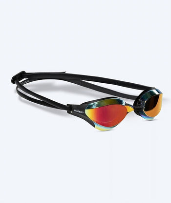 Watery Elite-uimalasit - Rattle Pro Mirror - Musta/kulta