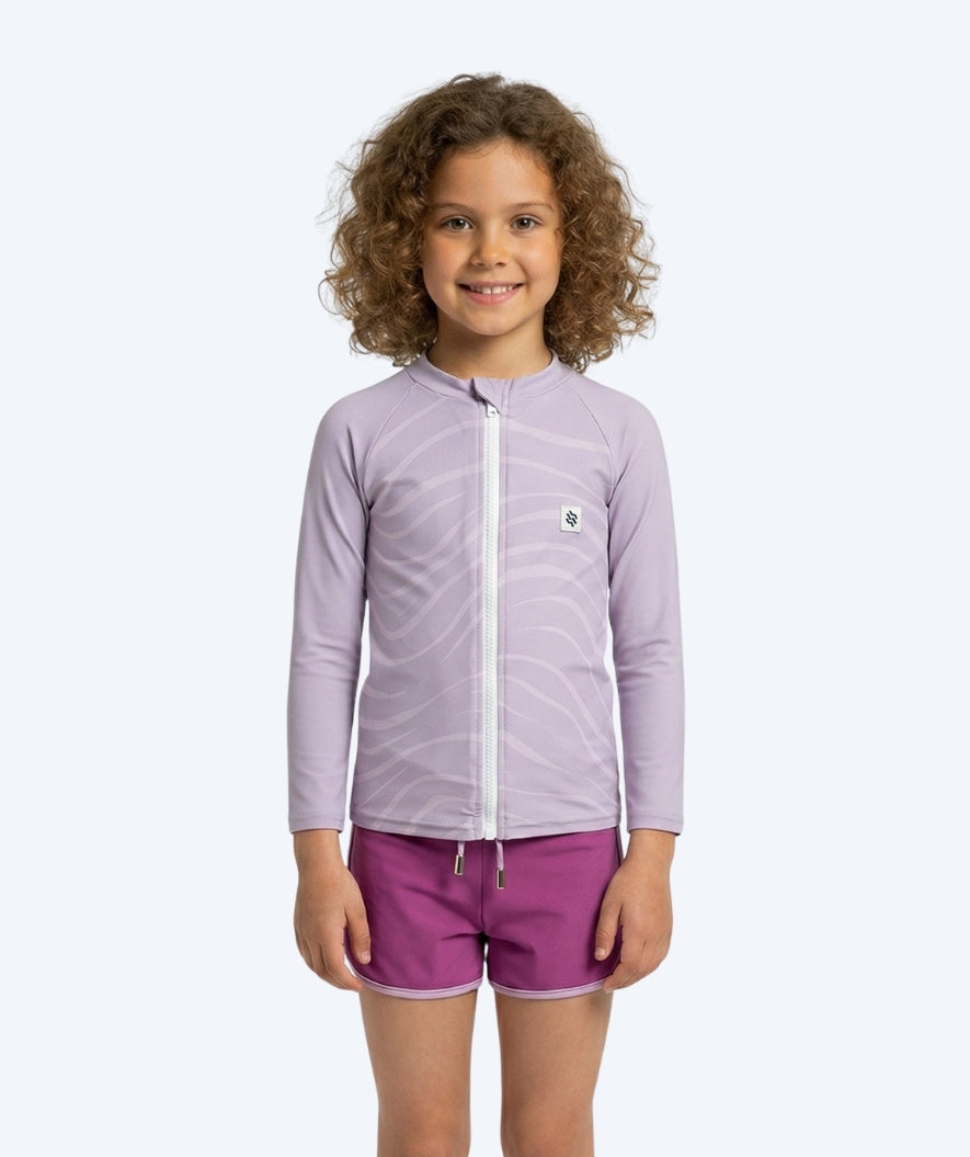 Watery UV-paidat lapsille - Fjord Pitkähihainen Rashguard - Violetti
