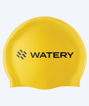 Watery uimalakki (yli 10 vuotiaille) - Signature Latex - Keltainen