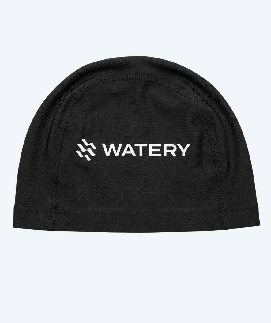 Watery uimalakki (yli 10 vuotiaille) - Signature Elastane - Musta
