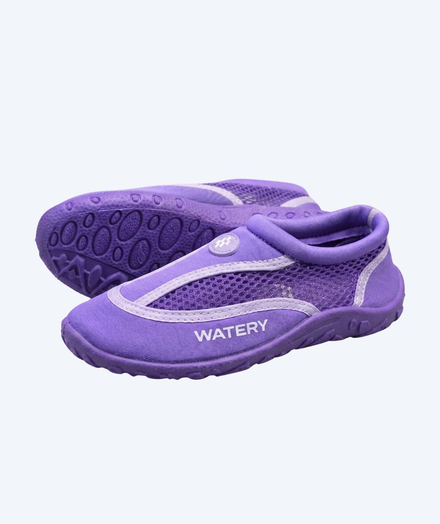 Watery uimakengät lapsille - Crab - Violetti