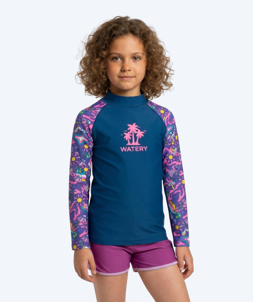 Watery UV-paidat lapsille - Osiris Pitkähihainen Rashguard - Monivärinen/tummansininen