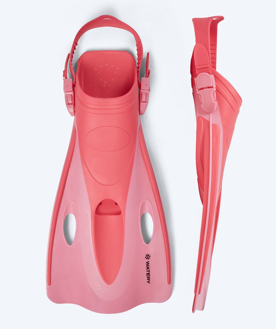 Watery sukellusräpylät aikuisille - Launch - Pinkki