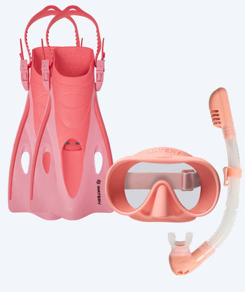 Watery snorkkelisetti lapsille (4-10) - Launch/Alton - Pinkki