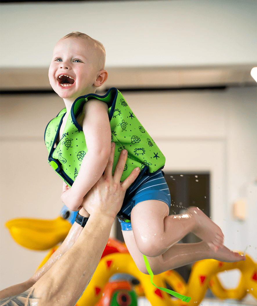 Watery uimaliivit lapsille (1-6) - Splashy - Violetti