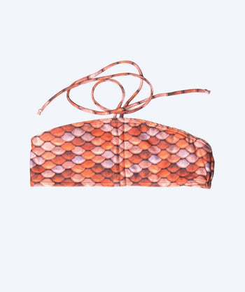 Kuaki Mermaids merenneitobikinin yläosa tytöille - Oranssi