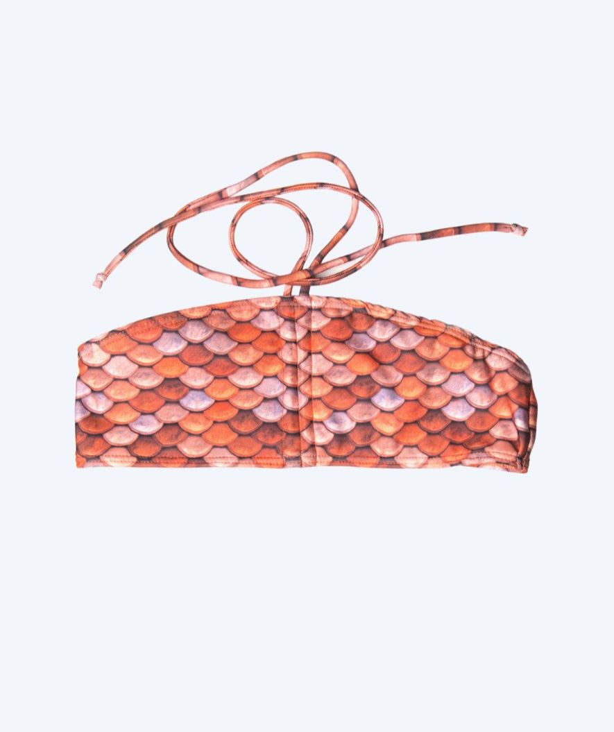 Kuaki Mermaids merenneitobikinin yläosa tytöille - Oranssi