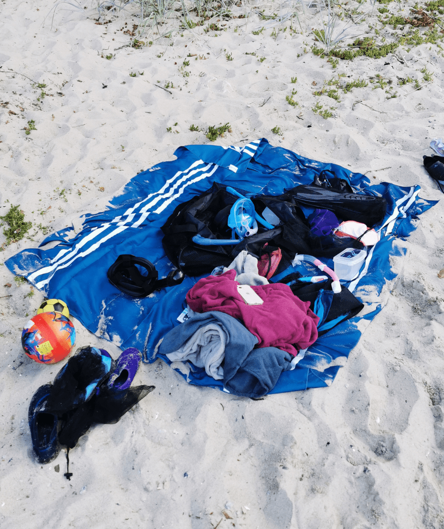 Watery mikrokuitupyyhe (180 x 200 cm) - Eco Nebraska Perhe - Musta