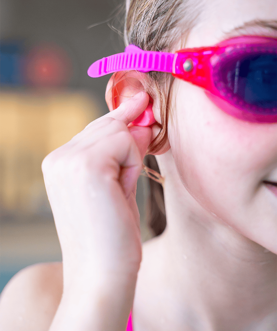 Watery korvatulpat lapsille - Indra 6 paria - Vaaleanpunainen