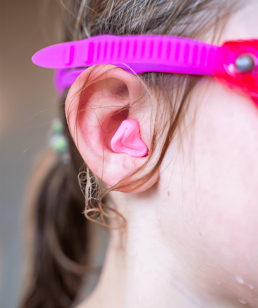 Watery korvatulpat lapsille - Indra 6 paria - Vaaleanpunainen