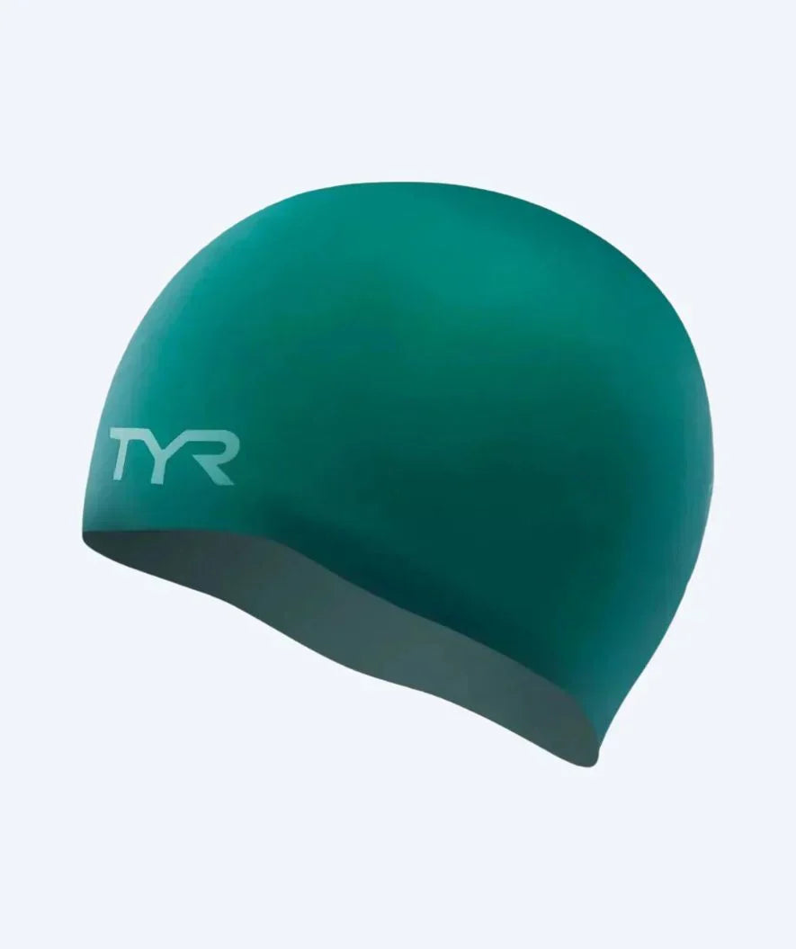 TYR uimalakki - Silicone - Tummanvihreä