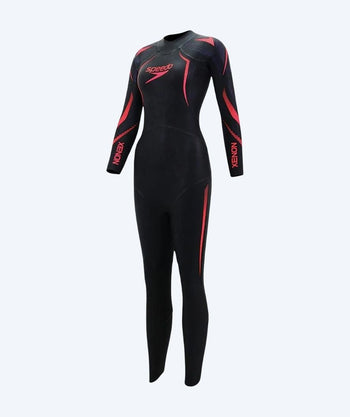 Speedo märkäpuku naisille - Xenon - Musta/Punainen