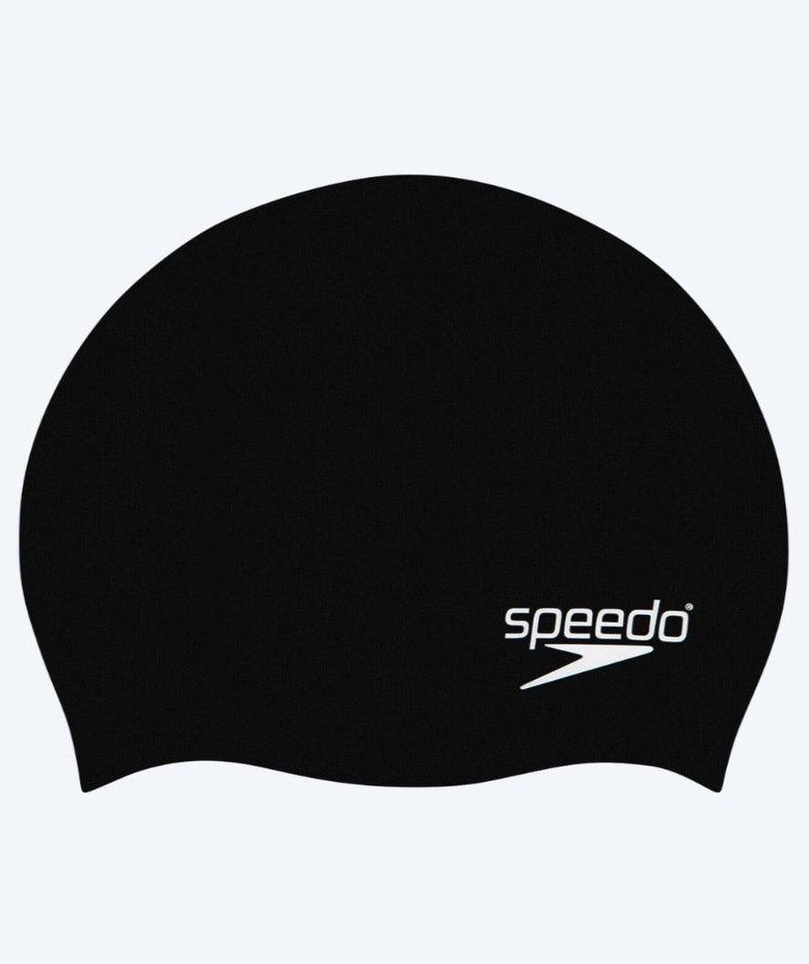 Speedo uimalakki junioreille (6-16) - Plain - Musta