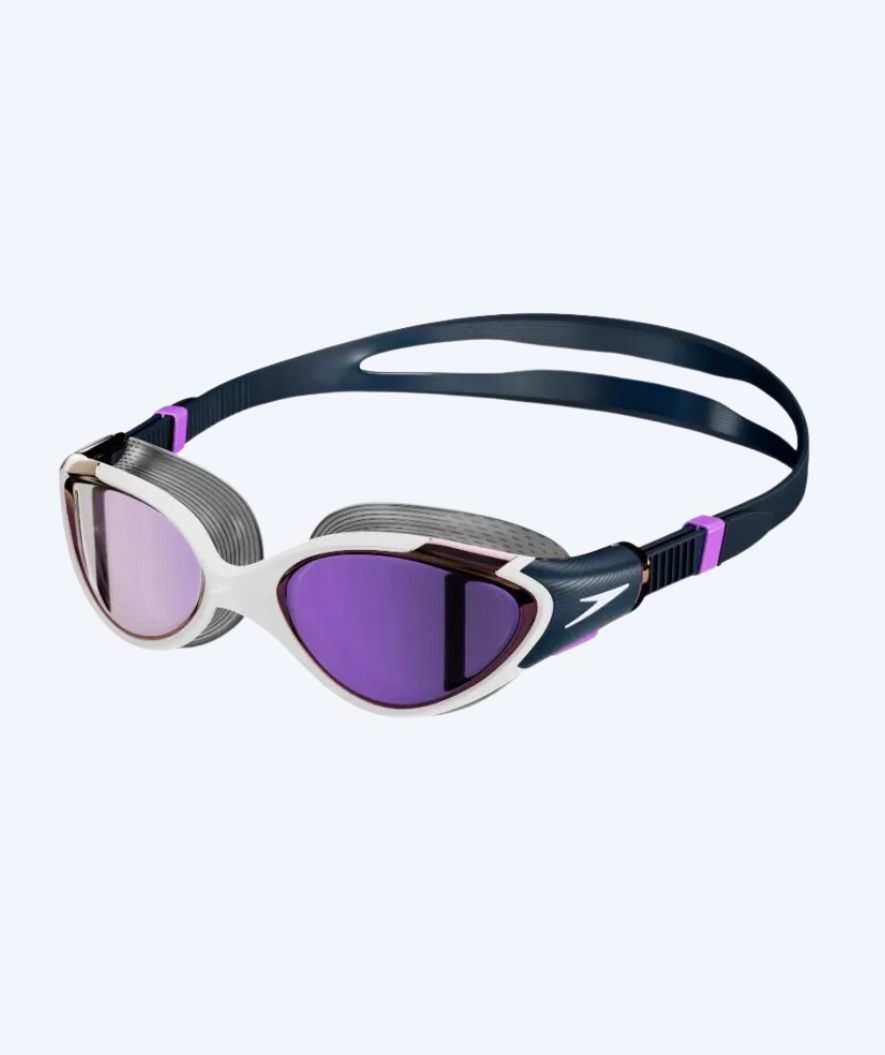 Speedo uimalasit kuntoiluun naisille - Biofuse 2.0 Mirror - Tummansininen/violetti