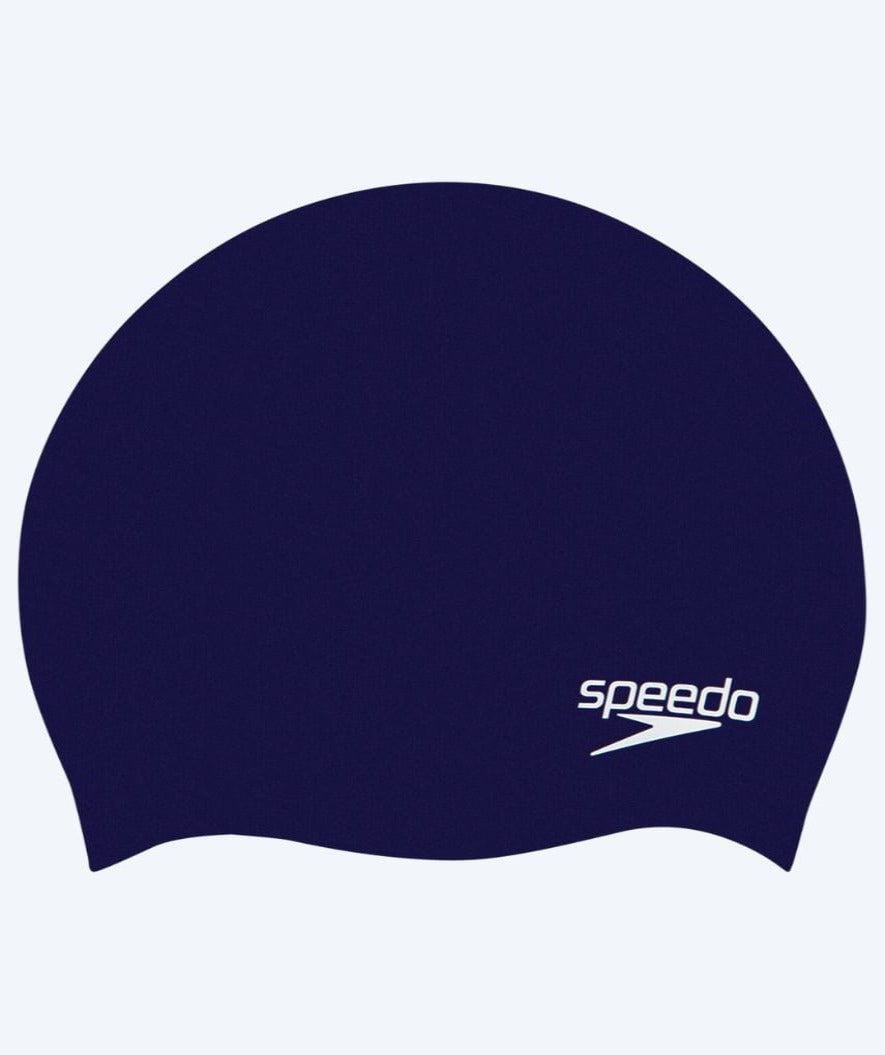 Speedo uimalakki junioreille (6-16) - Plain - Tummansininen