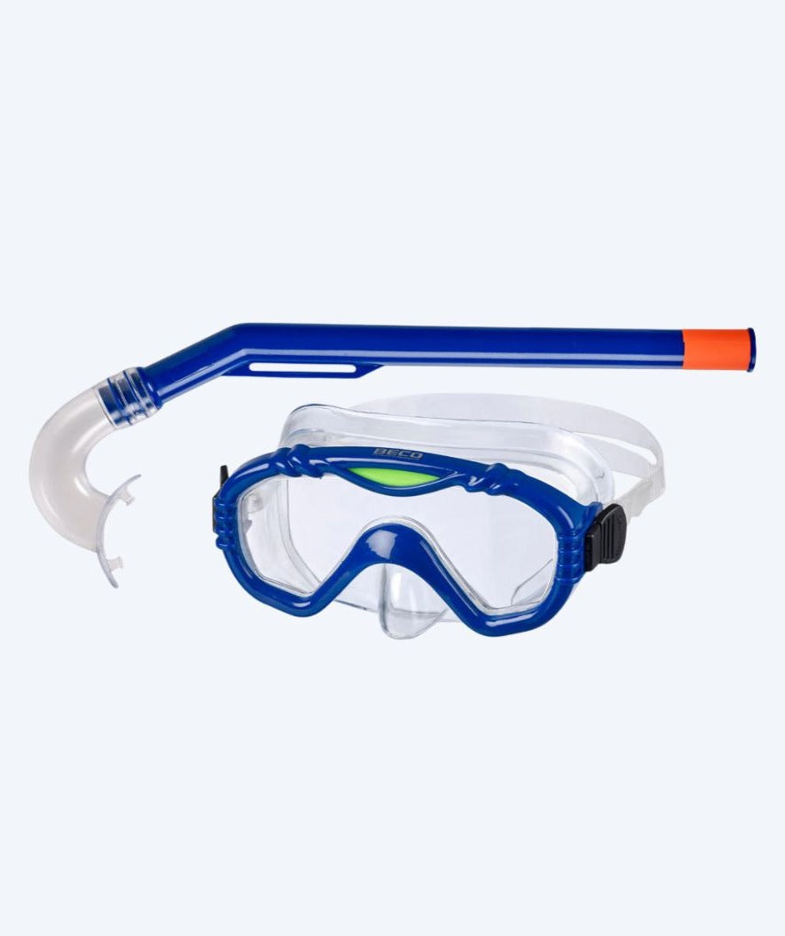 Beco Combo snorkkelisetti lapsille (yli 4-vuotiaille) - Sealife - Tummansininen