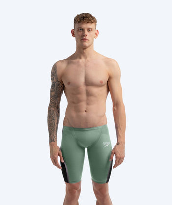 Speedo kilpauimahousut miehille - LZR Pure Intent 2.0 - Vihreä/musta