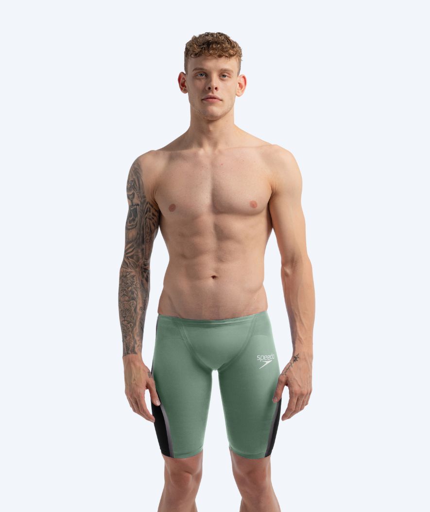 Speedo kilpauimahousut miehille - LZR Pure Intent 2.0 - Vihreä/musta