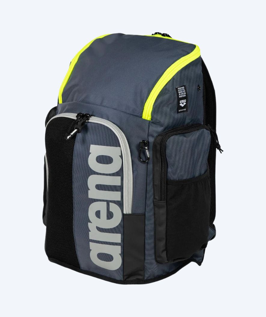 Arena uimakassi - Spiky ||| - Harmaa/keltainen