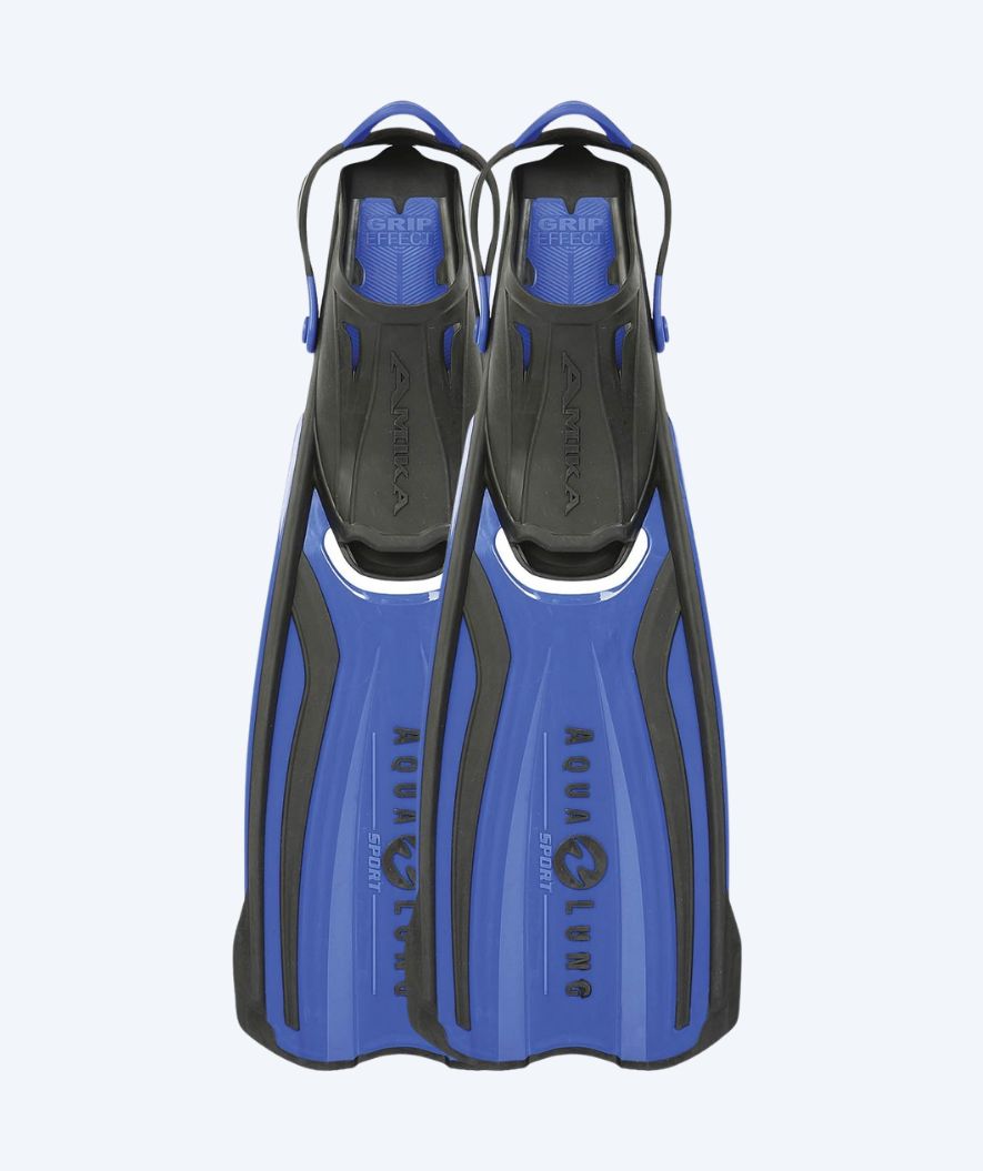 Aqualung sukellusräpylät aikuisille - Amika - Sininen/musta