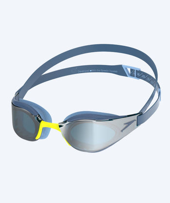 Speedo Elite-uimalasit - Fastskin Hyper Elite Mirror - Sininen/hopea