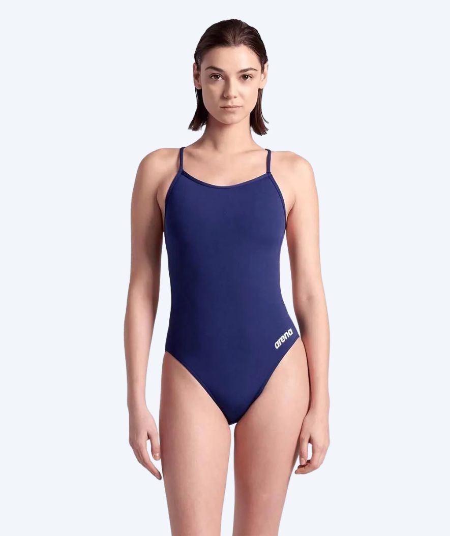 Arena uimapuku naisille - Solid Lace Back - Tummansininen