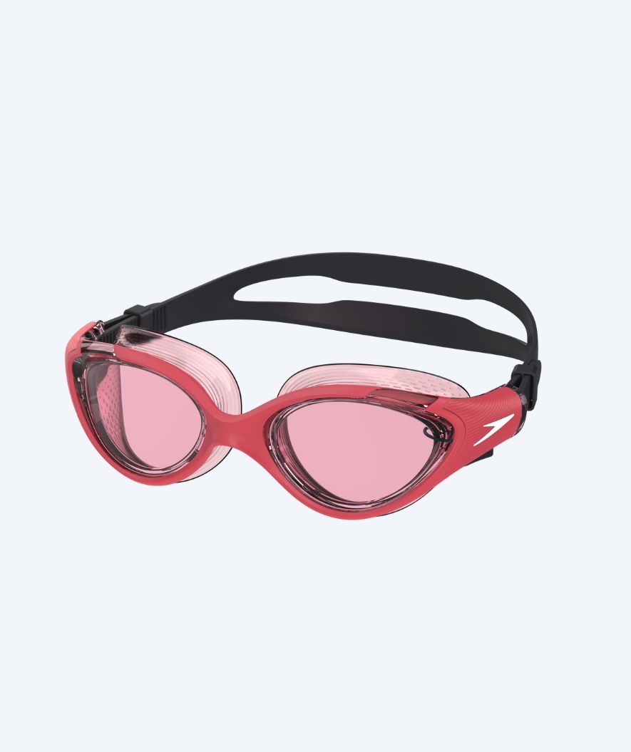 Speedo harjoittelu-uimalasit naisille - Biofuse 2.0 - Punainen/pinkki