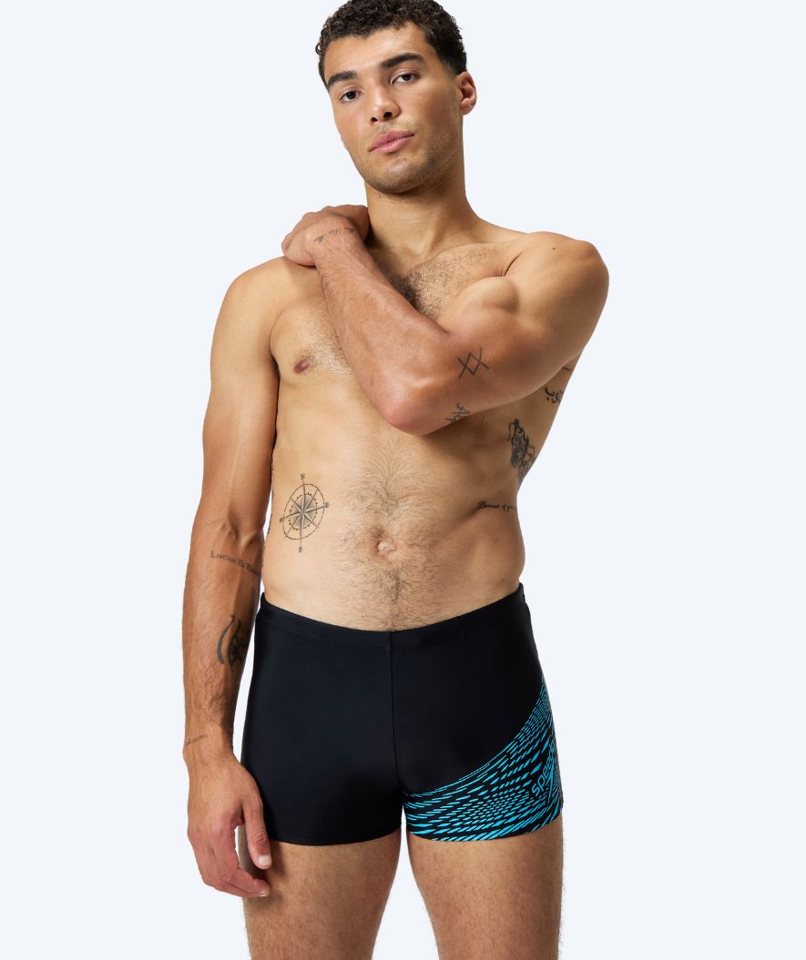 Speedo uimabokserit miehille - Medley Logo - Musta/Vaaleansininen
