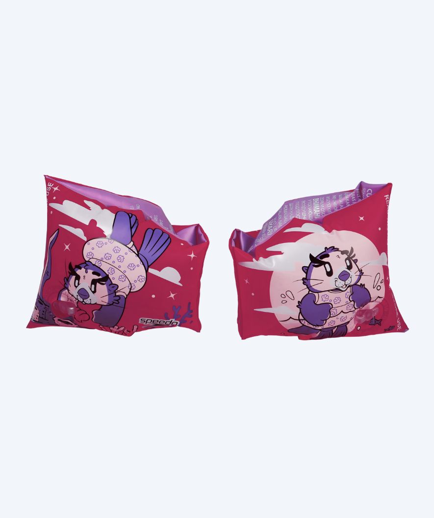 Speedo uimakellukkeet lapsille (2-6) - Kuvioitu - Pinkki/violetti