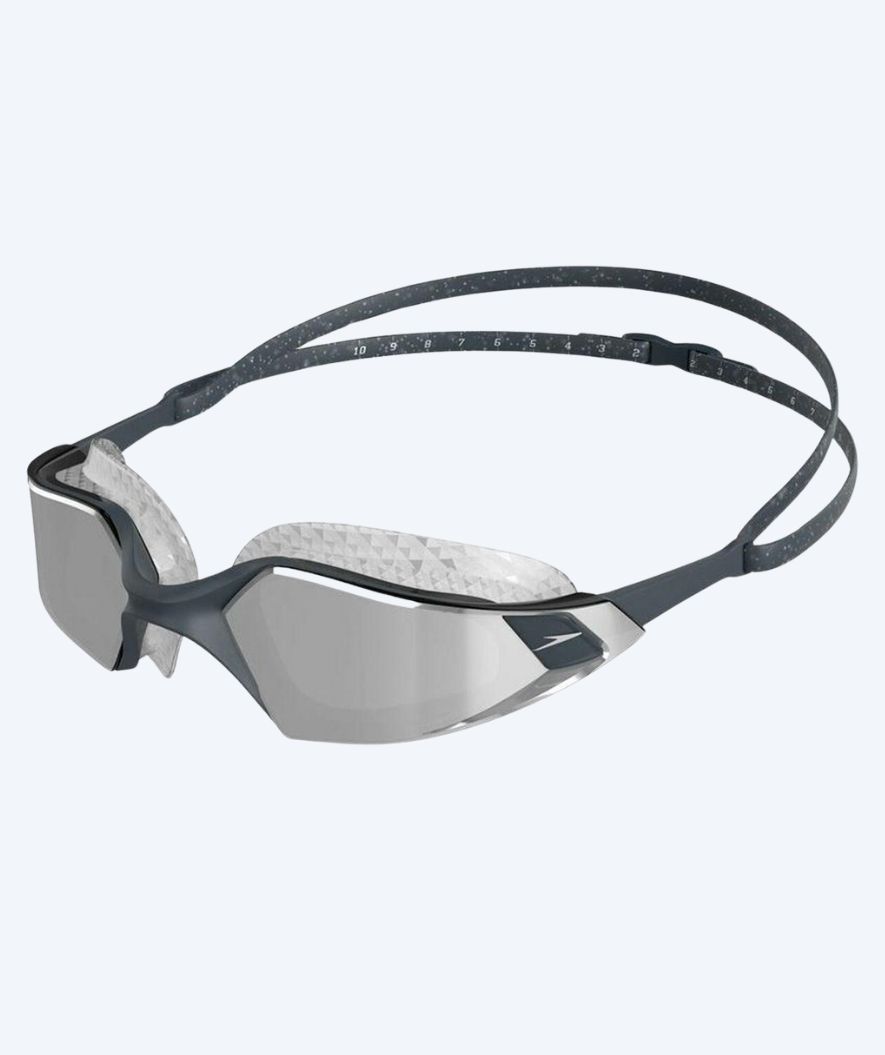 Speedo uimalasit avovesiuintiin - AquaPulse Pro - Harmaa/läpinäkyvä (Mirror linssi)