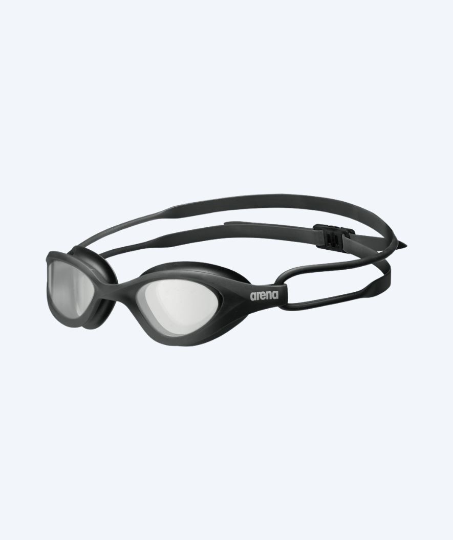 Arena harjoittelu-uimalasit - 365 - Musta/läpinäkyvä