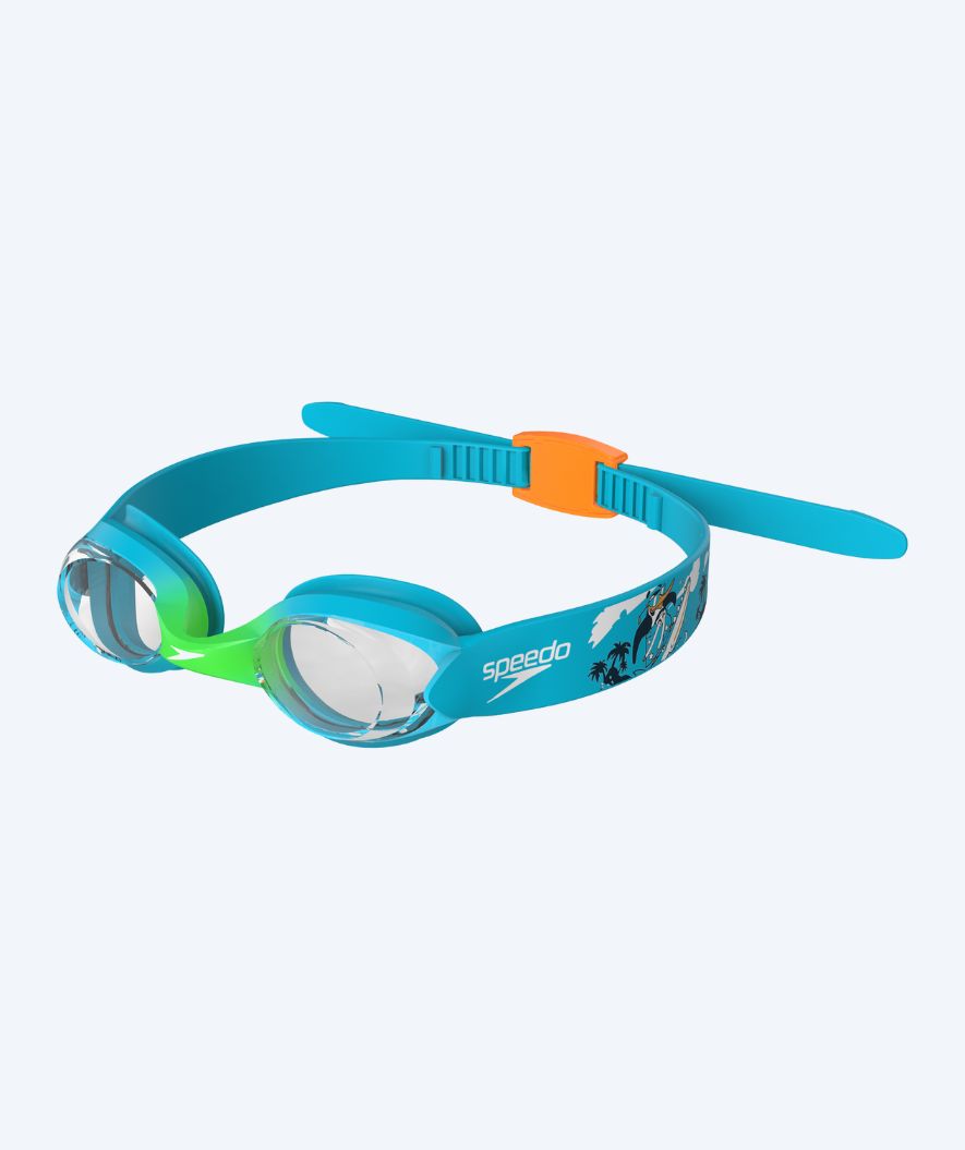 Speedo uimalasit lapsille (2-6) - Infant Illusion - Vaaleansininen/läpinäkyvä