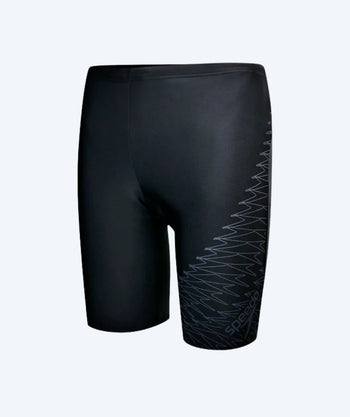 Speedo pitkät uimahousut miehille - Medley Logo - Musta/Harmaa