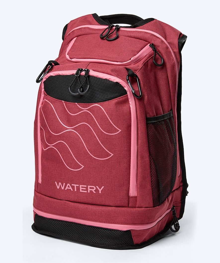 Watery uimakassi - Viper Elite 45L - Punainen/vaaleanpunainen