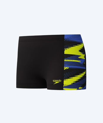 Speedo uimabokserit pojille - Hyperboom Panel - Musta/Monivärinen