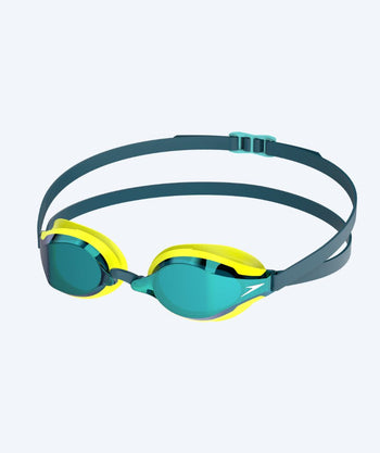 Speedo Elite-uimalasit - Fastskin Speedsocket 2 Mirror - Keltainen/vihreä