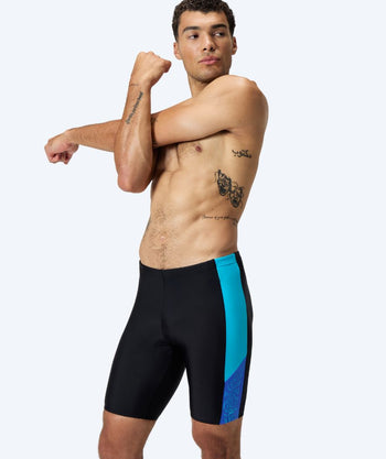 Speedo pitkät uimahousut miehille - Dive - Musta/Vaaleansininen