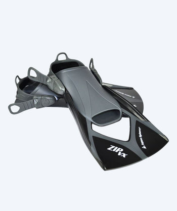 Aquasphere räpylät - Zip VX - Musta/harmaa
